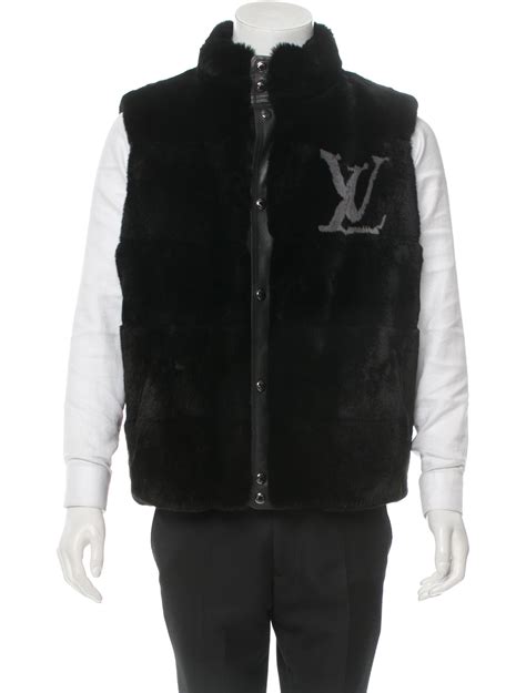 louis vuitton mens fur vest|louis vuitton vest men.